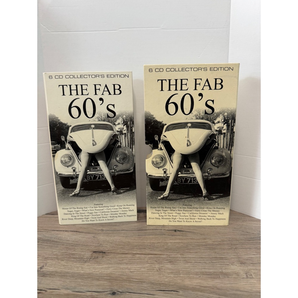 The Fab 60's 6 CD Set Collectors Edition 2007 Musicbank Limited Box Set